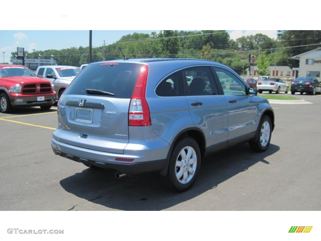 2011 CR-V SE 4WD - Glacier Blue Metallic / Gray photo #5