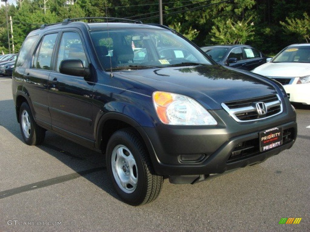 2004 CR-V LX - Eternal Blue Pearl / Black photo #7