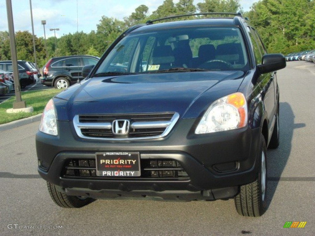 2004 CR-V LX - Eternal Blue Pearl / Black photo #8