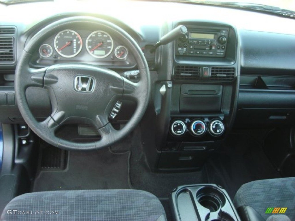 2004 CR-V LX - Eternal Blue Pearl / Black photo #13