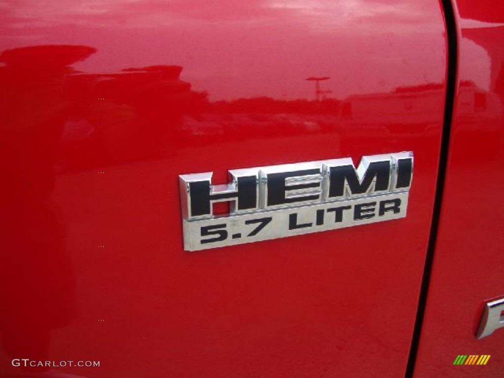 2007 Ram 1500 ST Quad Cab - Flame Red / Medium Slate Gray photo #31