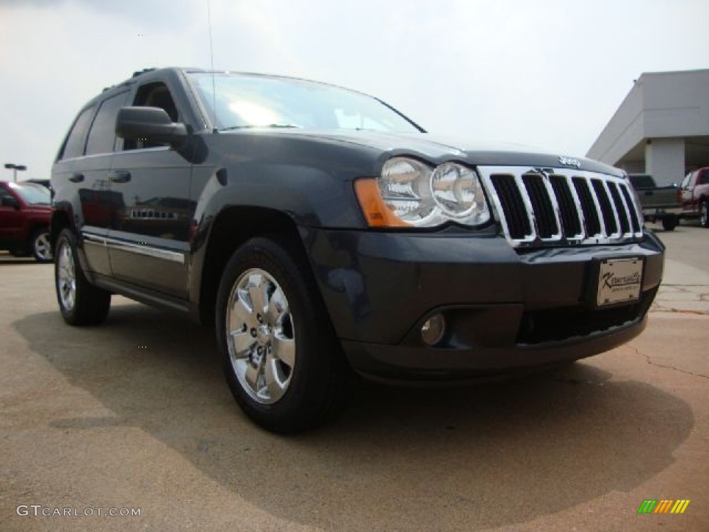 2008 Grand Cherokee Limited 4x4 - Steel Blue Metallic / Dark Slate Gray/Light Graystone photo #1