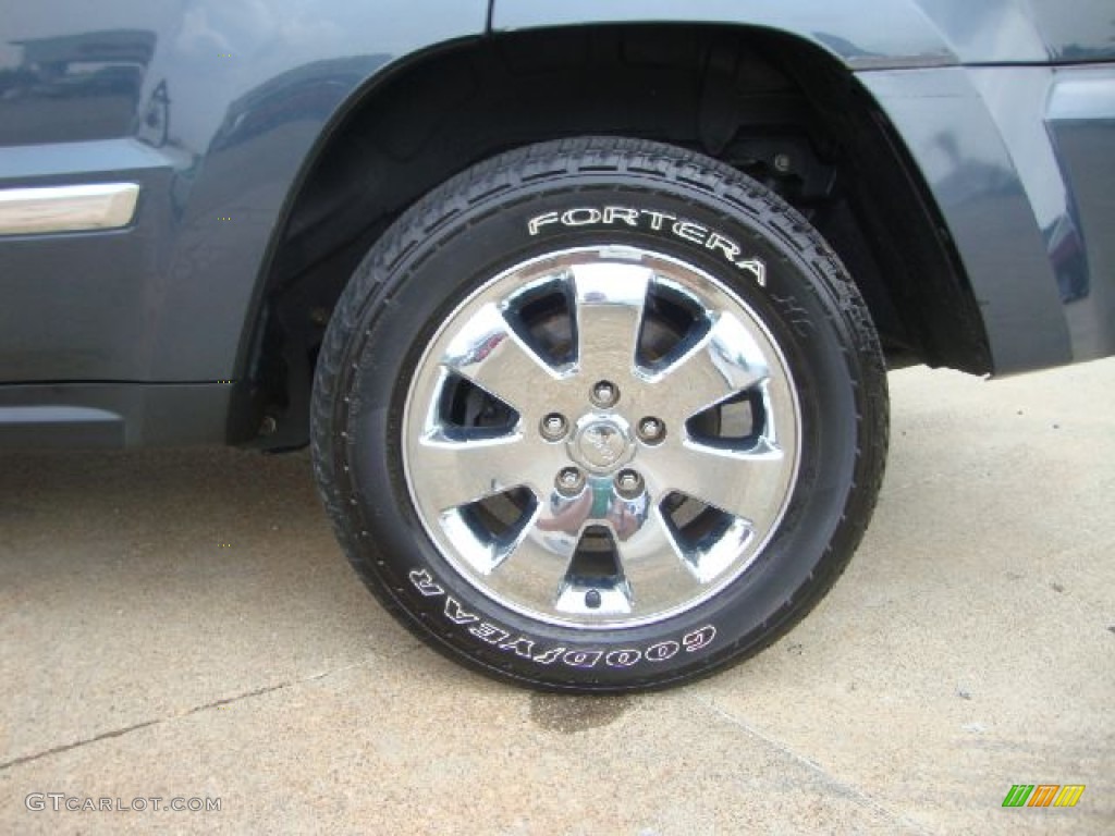 2008 Grand Cherokee Limited 4x4 - Steel Blue Metallic / Dark Slate Gray/Light Graystone photo #33