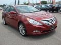 2011 Venetian Red Hyundai Sonata SE  photo #7