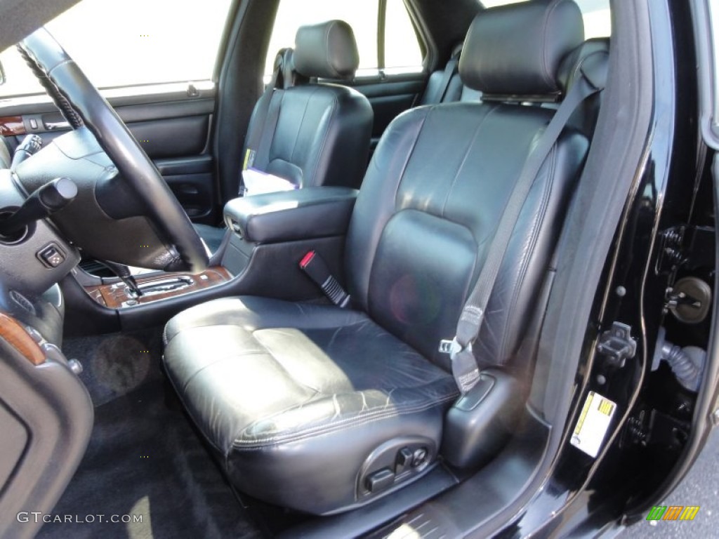 Black Interior 2004 Cadillac Seville SLS Photo #51546444