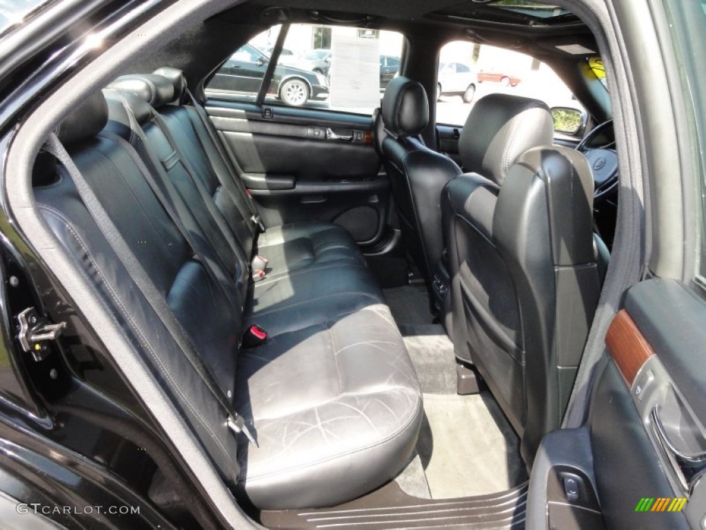 Black Interior 2004 Cadillac Seville SLS Photo #51546537