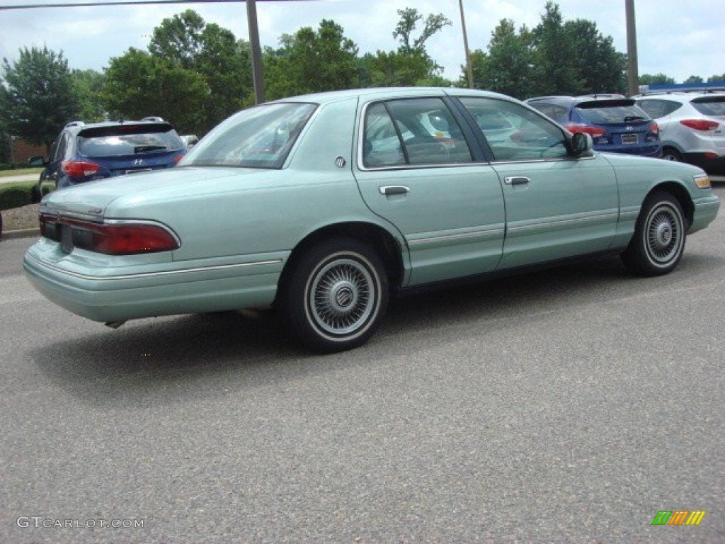 Medium Willow Green Metallic 1996 Mercury Grand Marquis GS Exterior Photo #51546960
