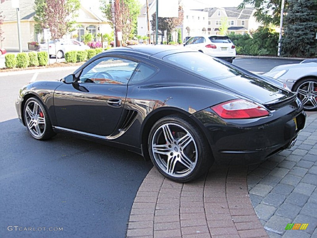 Basalt Black Metallic 2008 Porsche Cayman S Exterior Photo #51546966