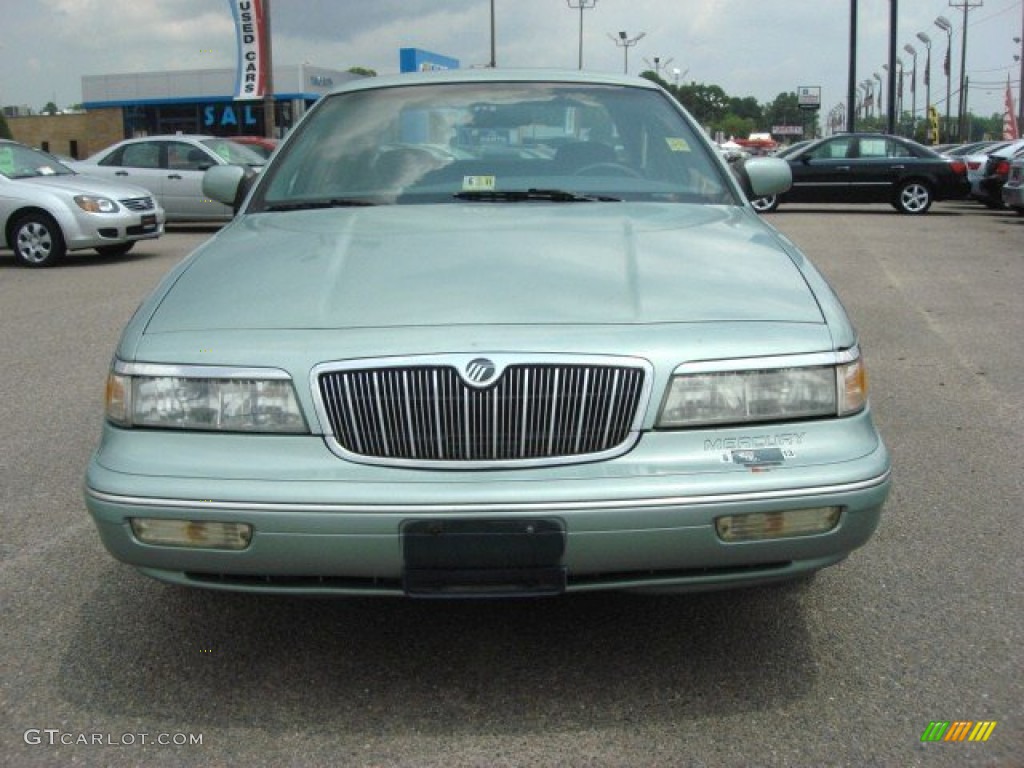 1996 Grand Marquis GS - Medium Willow Green Metallic / Light Graphite photo #7