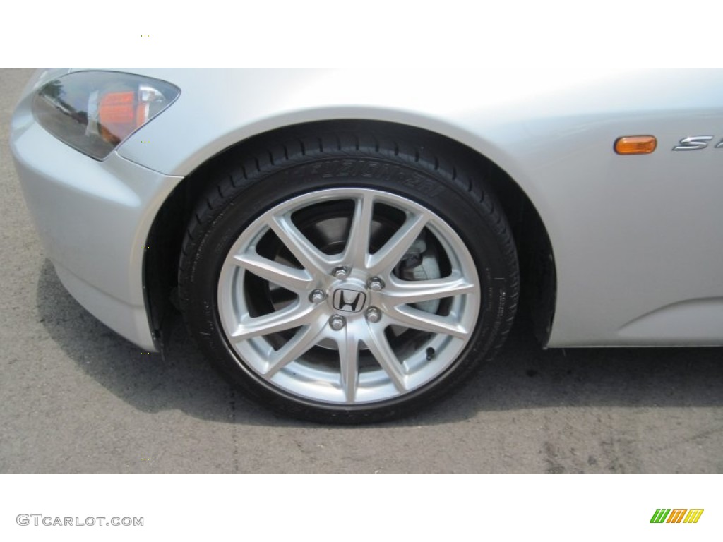 2004 S2000 Roadster - Silverstone Metallic / Red photo #10