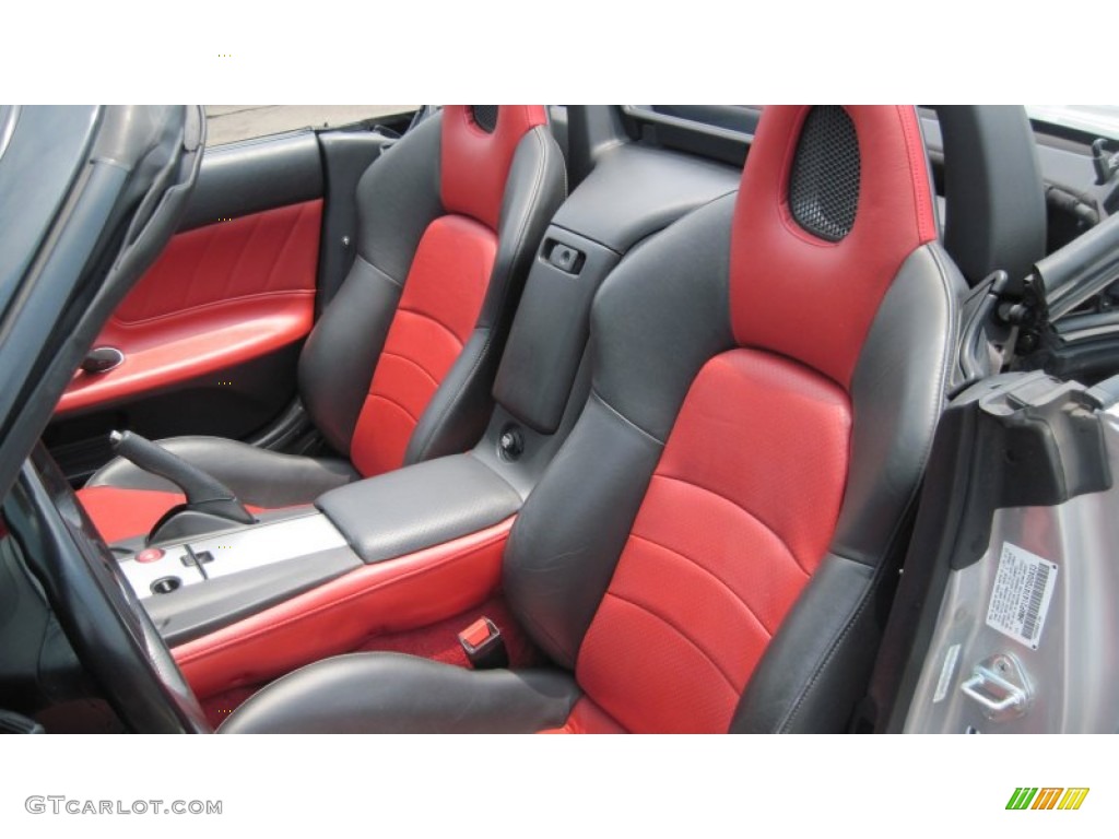Red Interior 2004 Honda S2000 Roadster Photo #51547170