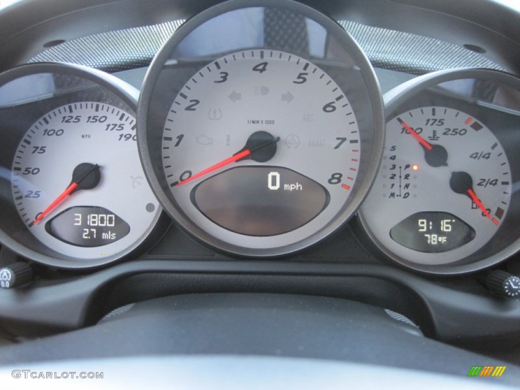 2008 Porsche Cayman S Gauges Photo #51547203