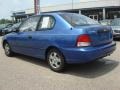 2000 Coastal Blue Metallic Hyundai Accent L Coupe  photo #4