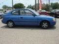 2000 Coastal Blue Metallic Hyundai Accent L Coupe  photo #6