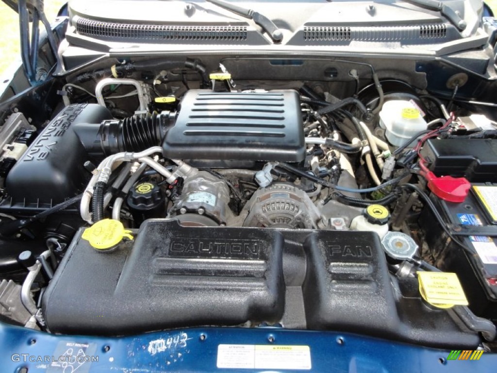 2002 Dodge Durango SLT Plus 4x4 4.7 Liter SOHC 16-Valve V8 Engine Photo #51547794