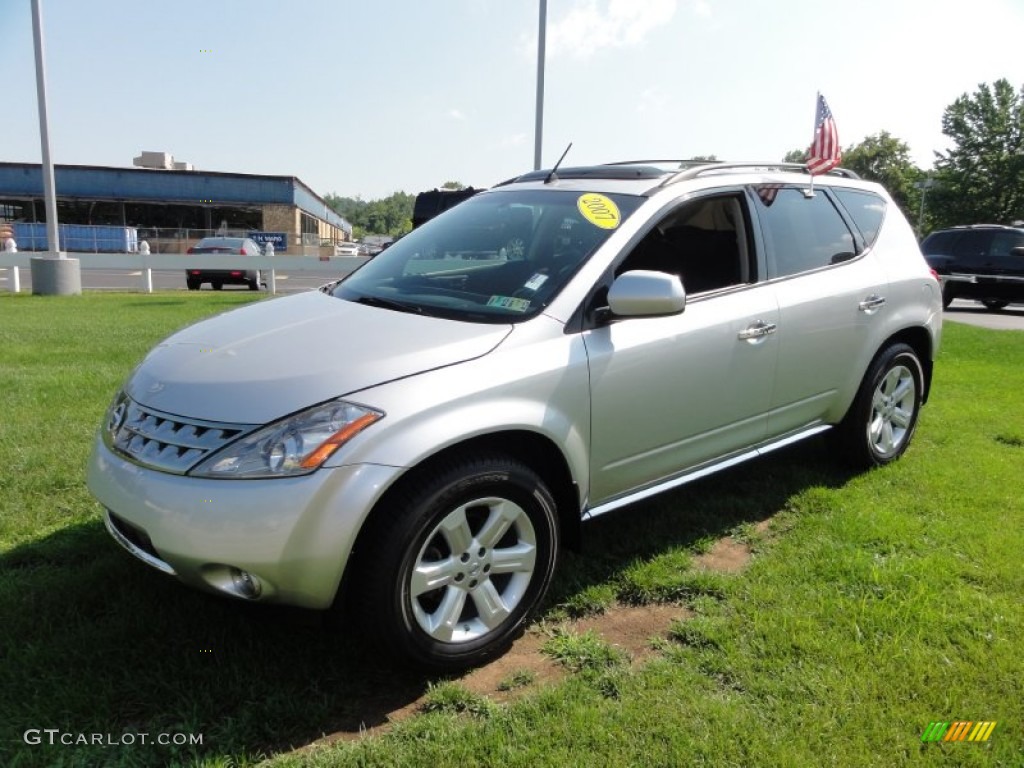 2007 Murano SL AWD - Brilliant Silver Metallic / Charcoal photo #2