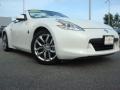 2010 Pearl White Nissan 370Z Touring Roadster  photo #1