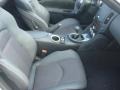 Gray Leather 2010 Nissan 370Z Touring Roadster Interior Color