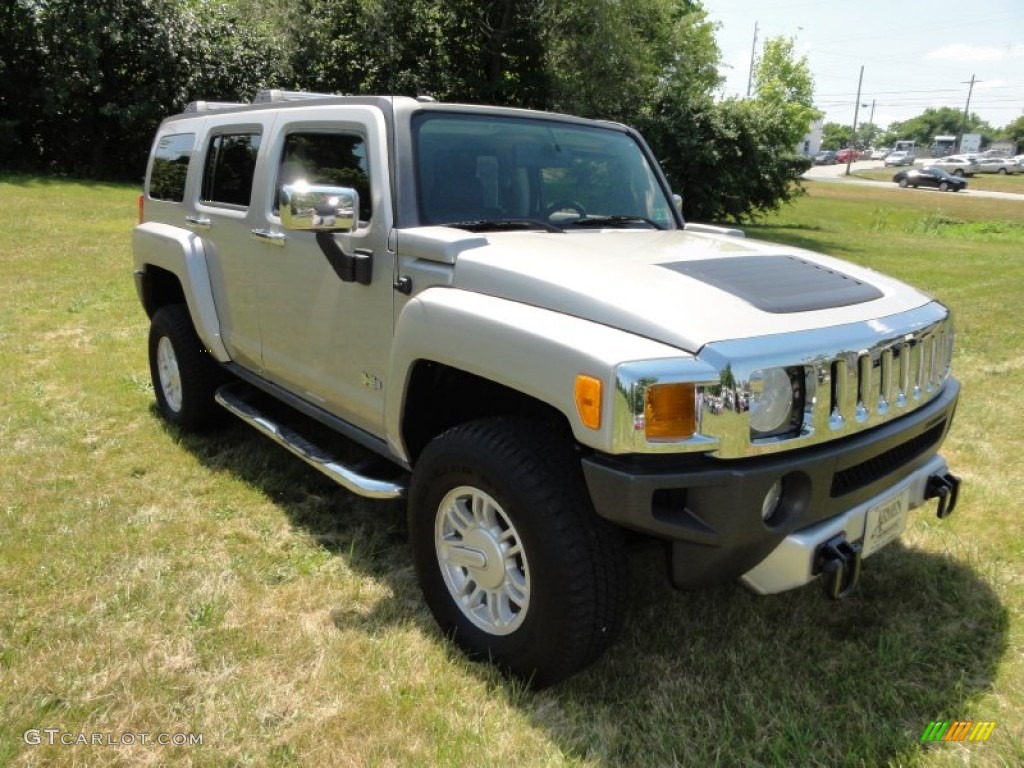 Boulder Gray Metallic 2008 Hummer H3 Standard H3 Model Exterior Photo #51549735