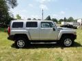 Boulder Gray Metallic 2008 Hummer H3 Standard H3 Model Exterior