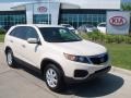 2011 White Sand Beige Kia Sorento LX AWD  photo #1