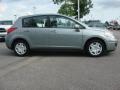 2010 Magnetic Gray Metallic Nissan Versa 1.8 S Hatchback  photo #3