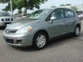 2010 Magnetic Gray Metallic Nissan Versa 1.8 S Hatchback  photo #7