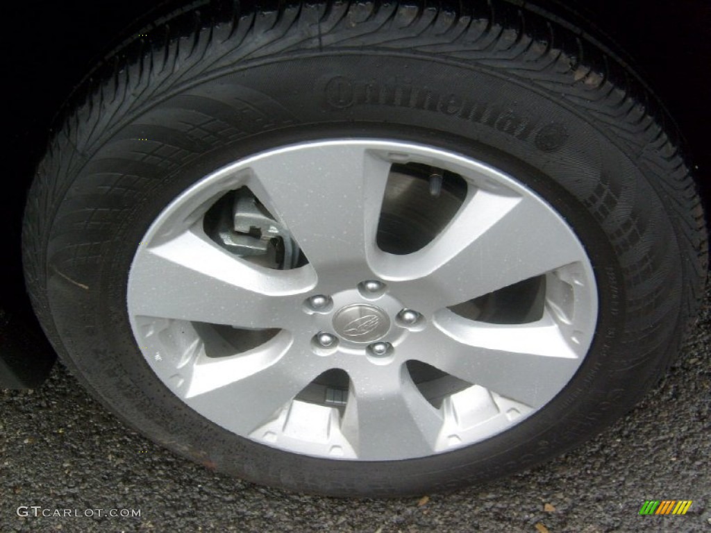 2011 Outback 2.5i Premium Wagon - Graphite Gray Metallic / Off Black photo #12