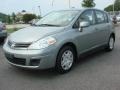 2010 Magnetic Gray Metallic Nissan Versa 1.8 S Hatchback  photo #6