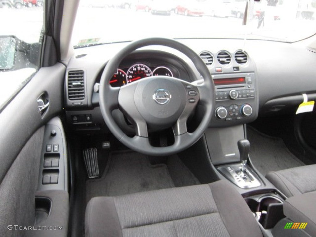 2012 Nissan Altima 2.5 S Charcoal Dashboard Photo #51553128