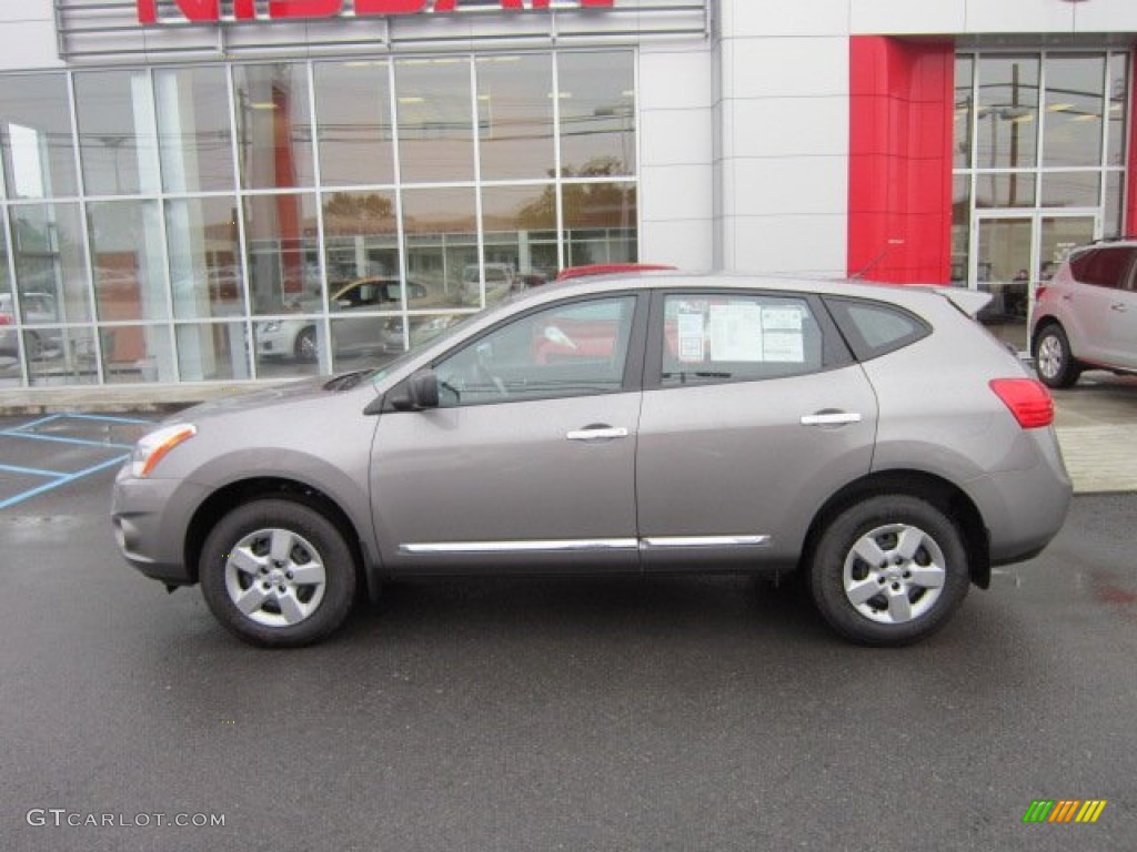 2011 Rogue S AWD - Platinum Graphite / Black photo #2