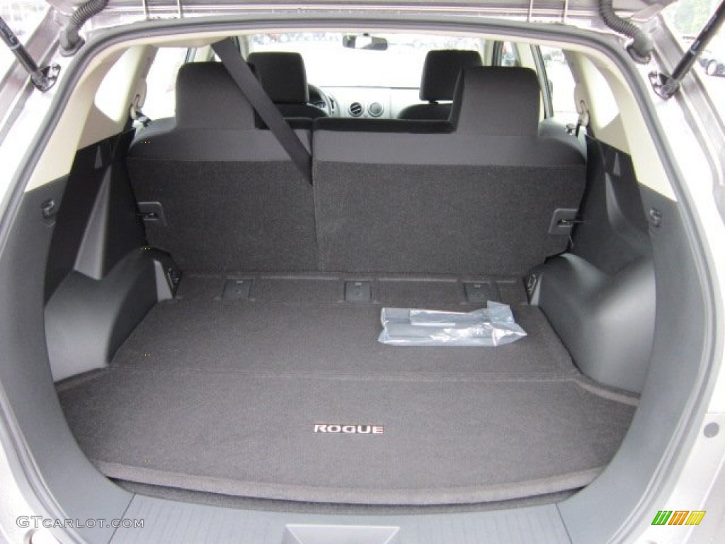 2011 Rogue S AWD - Platinum Graphite / Black photo #5