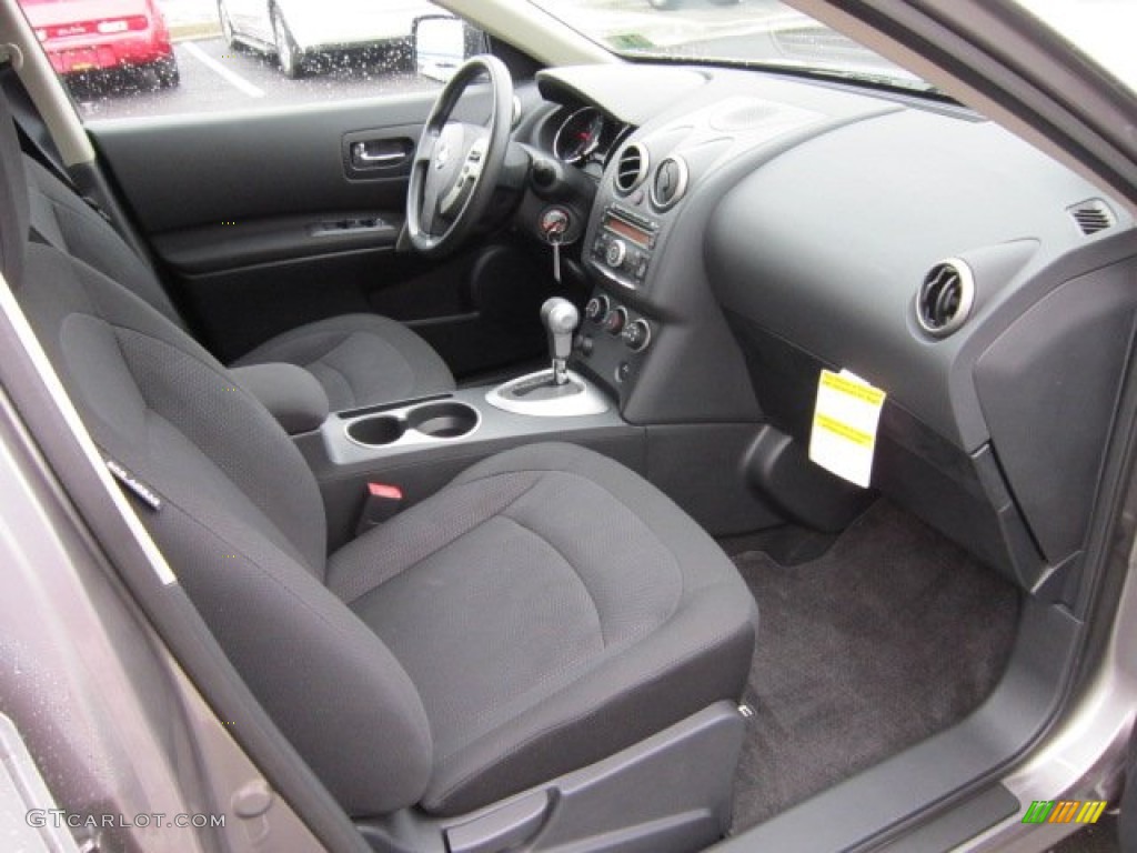 2011 Rogue S AWD - Platinum Graphite / Black photo #6