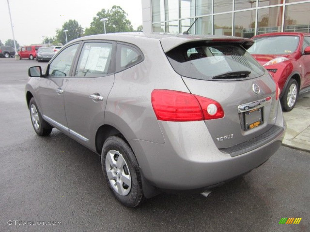 2011 Rogue S AWD - Platinum Graphite / Black photo #7