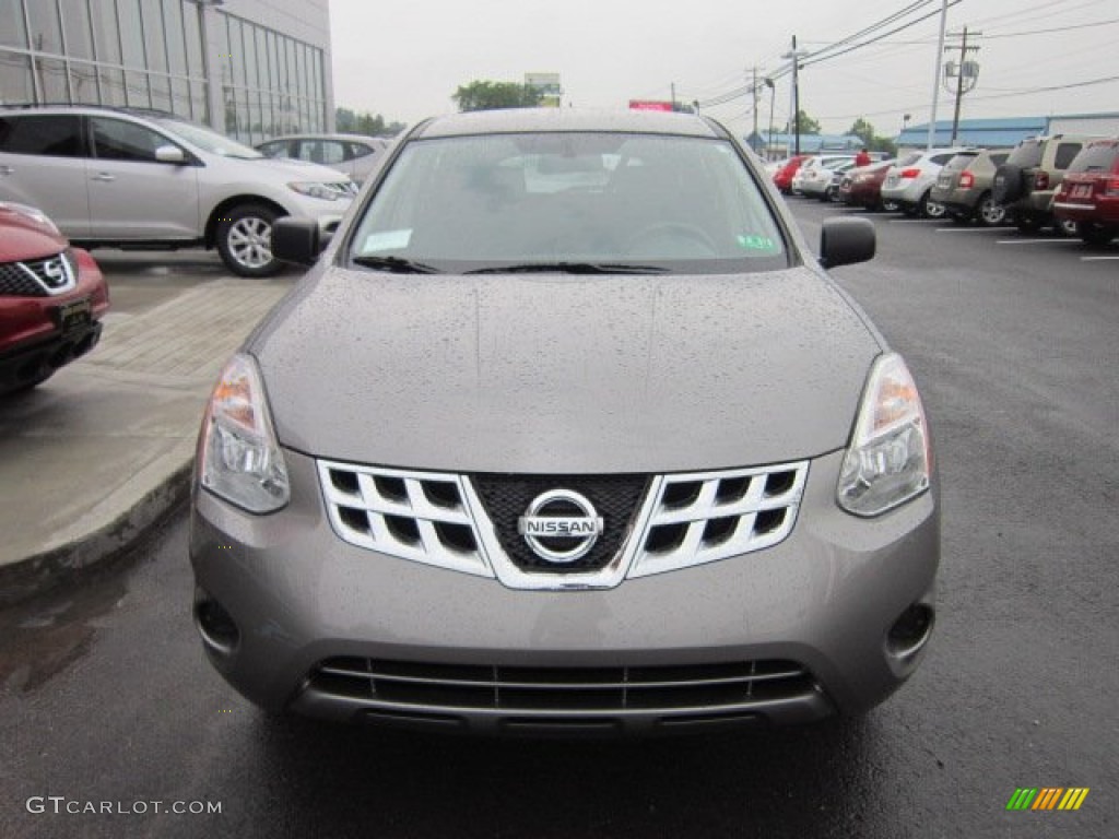 2011 Rogue S AWD - Platinum Graphite / Black photo #11