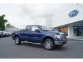 Dark Blue Pearl Metallic - F150 XLT SuperCab 4x4 Photo No. 1