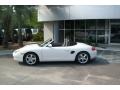 2002 Carrara White Porsche Boxster   photo #2