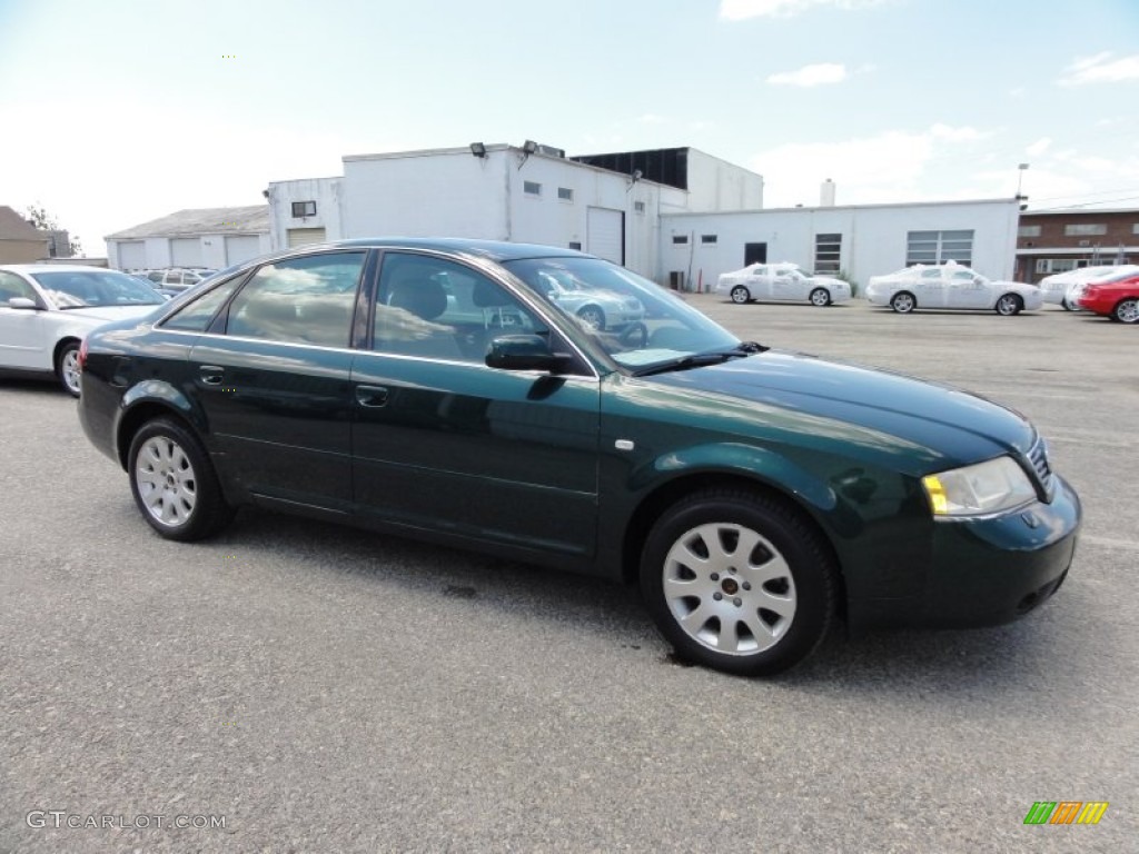 Racing Green Pearl 2001 Audi A6 2.8 quattro Sedan Exterior Photo #51555216