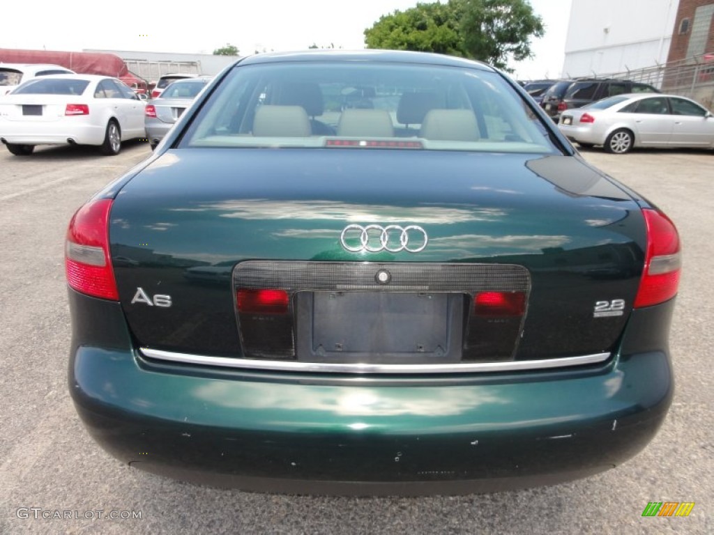 Racing Green Pearl 2001 Audi A6 2.8 quattro Sedan Exterior Photo #51555258