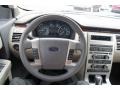 Medium Light Stone 2012 Ford Flex SEL Steering Wheel