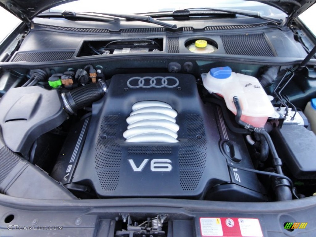 2001 Audi A6 2.8 quattro Sedan 2.8 Liter DOHC 30-Valve V6 Engine Photo #51555621