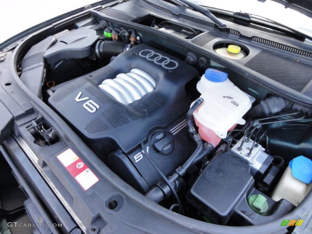2001 Audi A6 2.8 quattro Sedan 2.8 Liter DOHC 30-Valve V6 Engine Photo #51555636