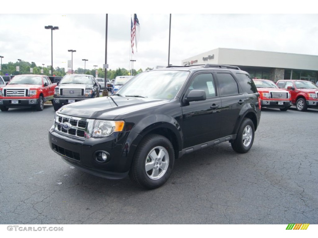 Ebony Black 2012 Ford Escape XLT Exterior Photo #51555639