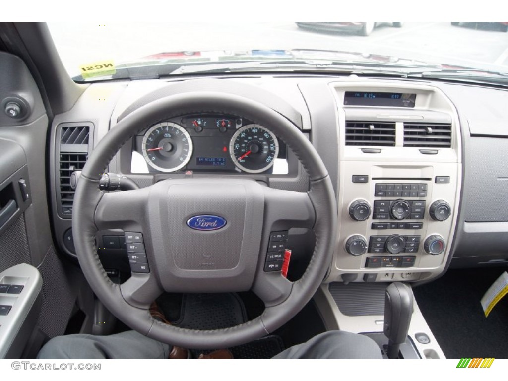 2012 Ford Escape XLT Charcoal Black Dashboard Photo #51555927