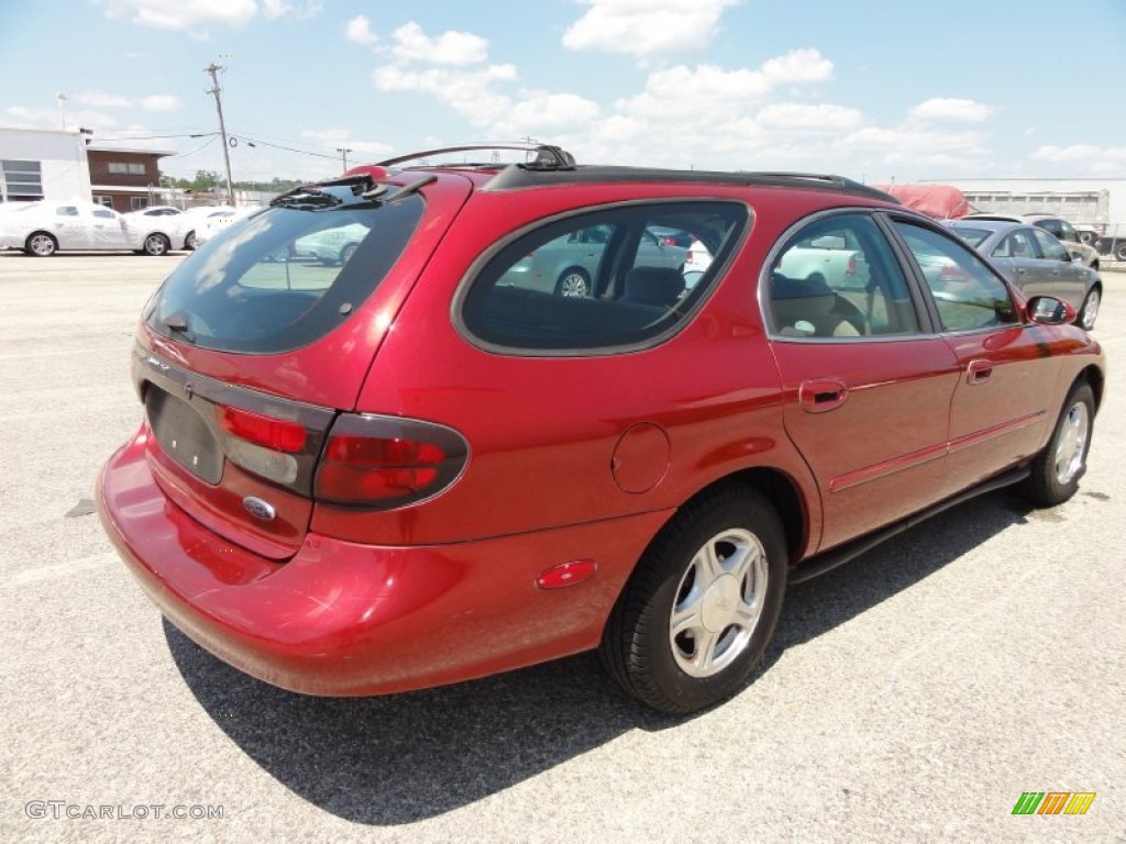 Toreador Red Metallic 1999 Ford Taurus SE Wagon Exterior Photo #51555993