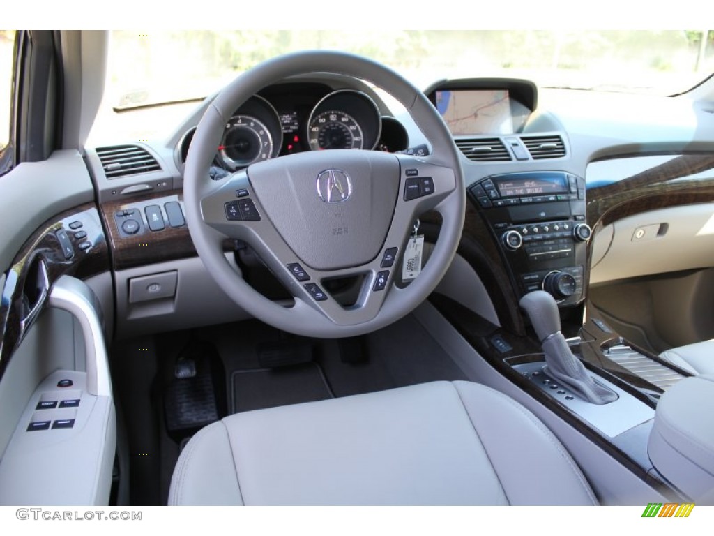 2011 Acura MDX Technology Taupe Dashboard Photo #51556053