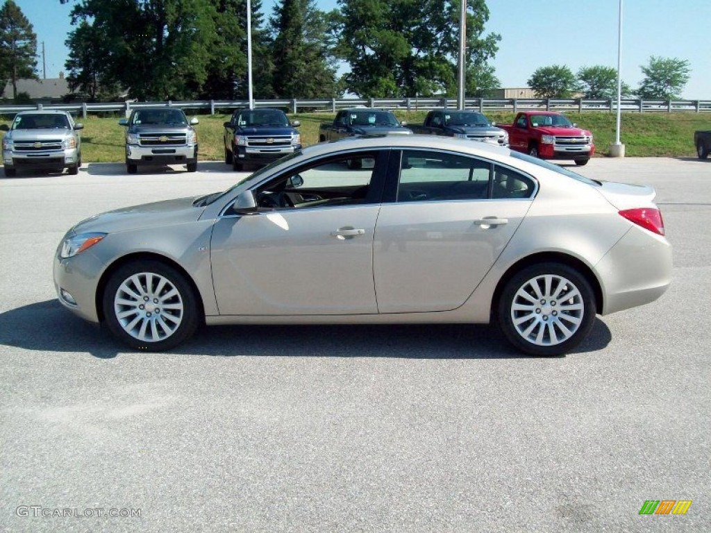 Stone Metallic 2011 Buick Regal CXL Exterior Photo #51556530