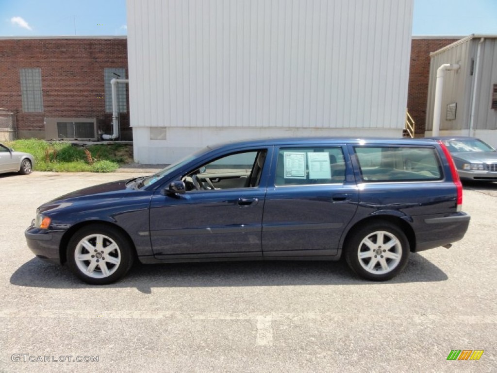 2004 V70 2.5T - Nautic Blue Metallic / Beige/Light Sand photo #11