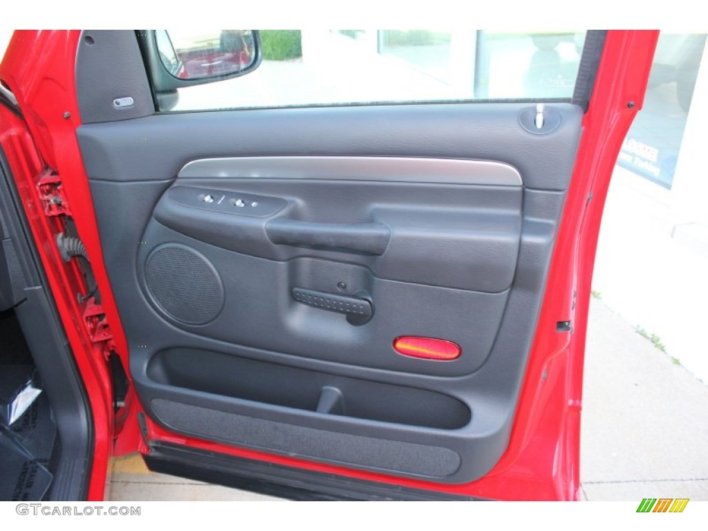 2005 Ram 1500 SRT-10 Quad Cab - Flame Red / Dark Slate Gray photo #10