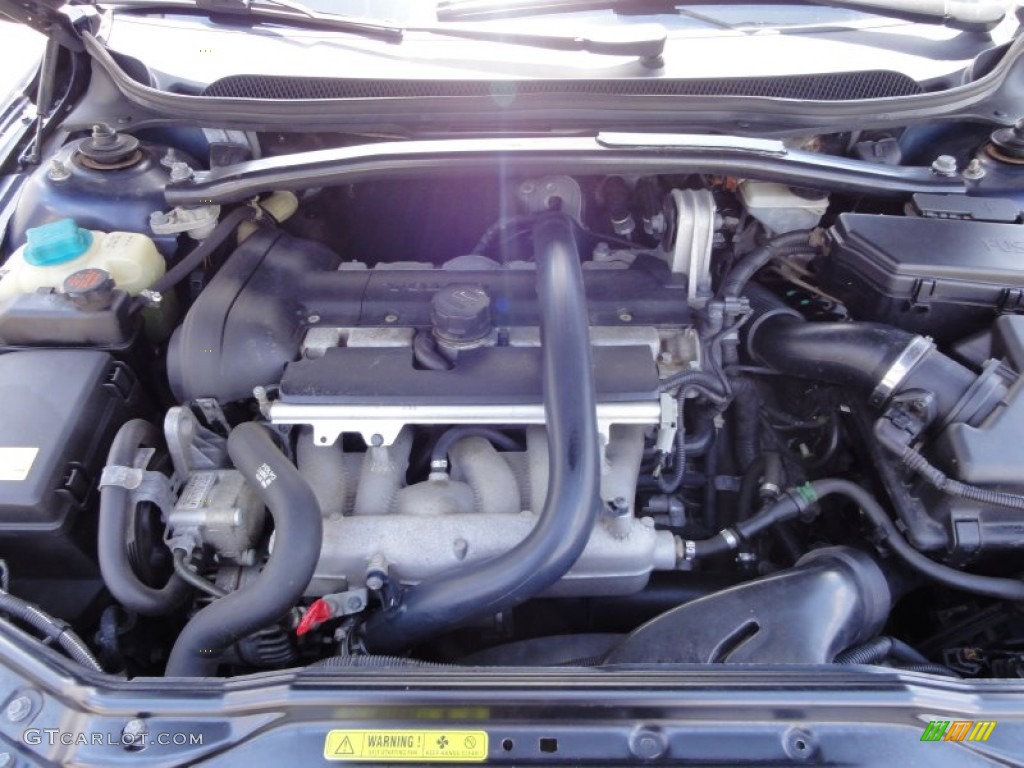 2004 Volvo V70 2.5T 2.5 Liter Turbocharged DOHC 20-Valve 5 Cylinder Engine Photo #51557112